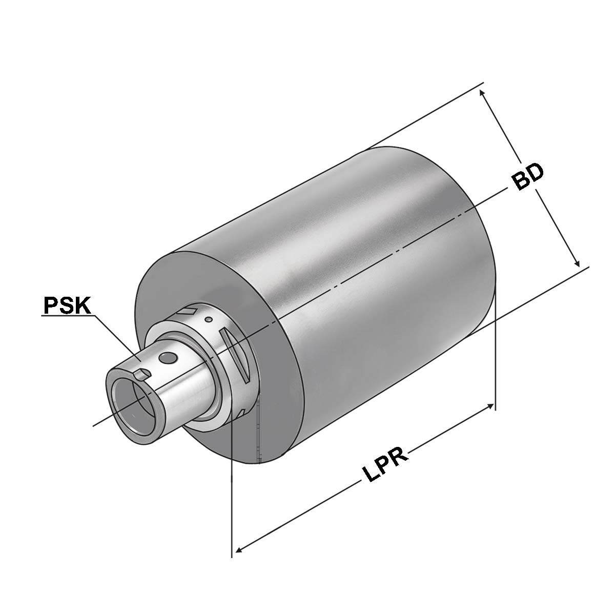 Bohrstangenrohling  PSK 63-120-180 ISO 26623