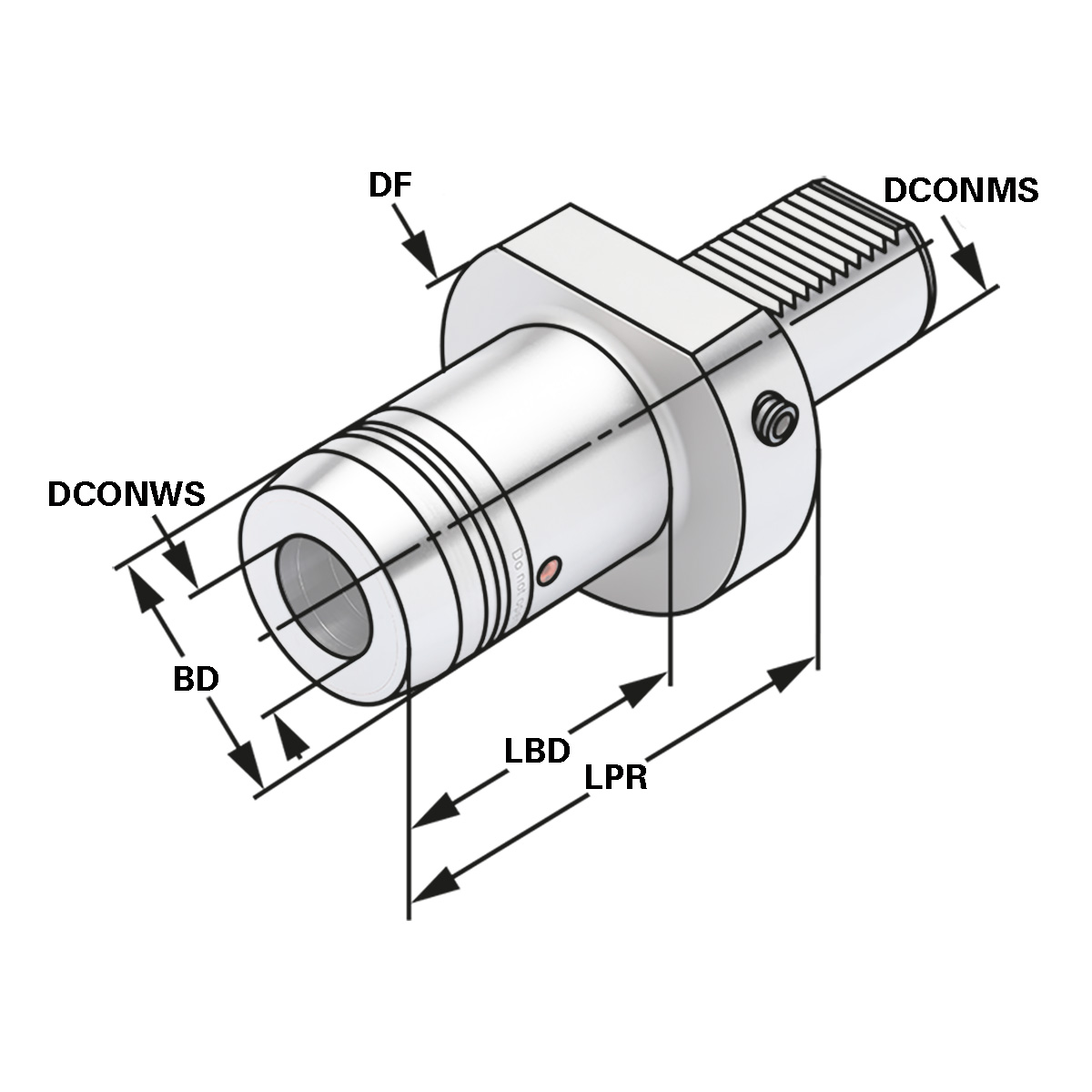 Hydro-Dehnspannfutter VDI 30-20-89 DIN 69880 (ISO 10889)