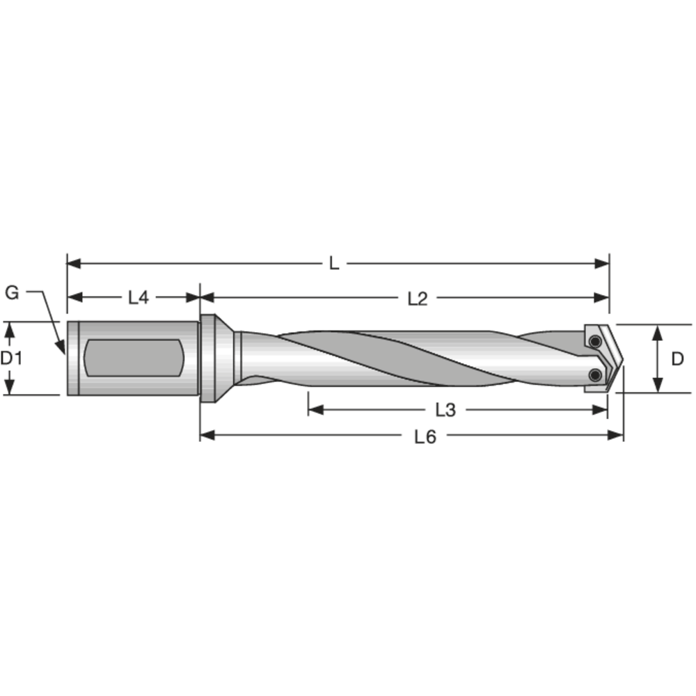 Halter Y Zylinderschaft 16mm geradegenutet extra-kurz (9,5-117mm)