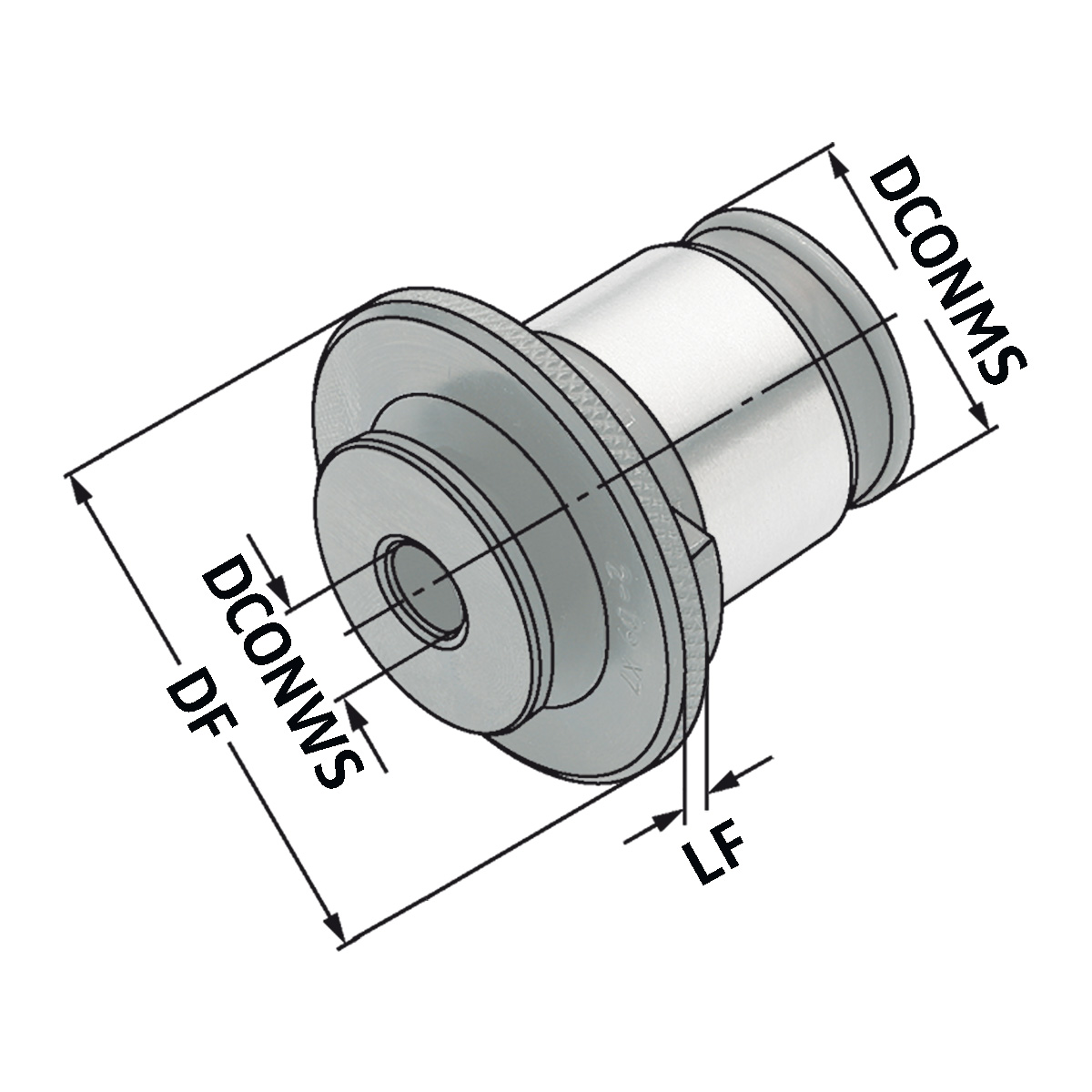 Schnellwechsel-Einsätze ohne Sicherheitskupplung Größe 1 - 6 x 4,9