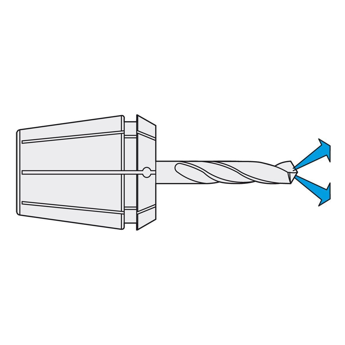 Spannzangen 428GA | ER20 | 7 x 5,5 DIN 6499 A (ISO 15488 A)