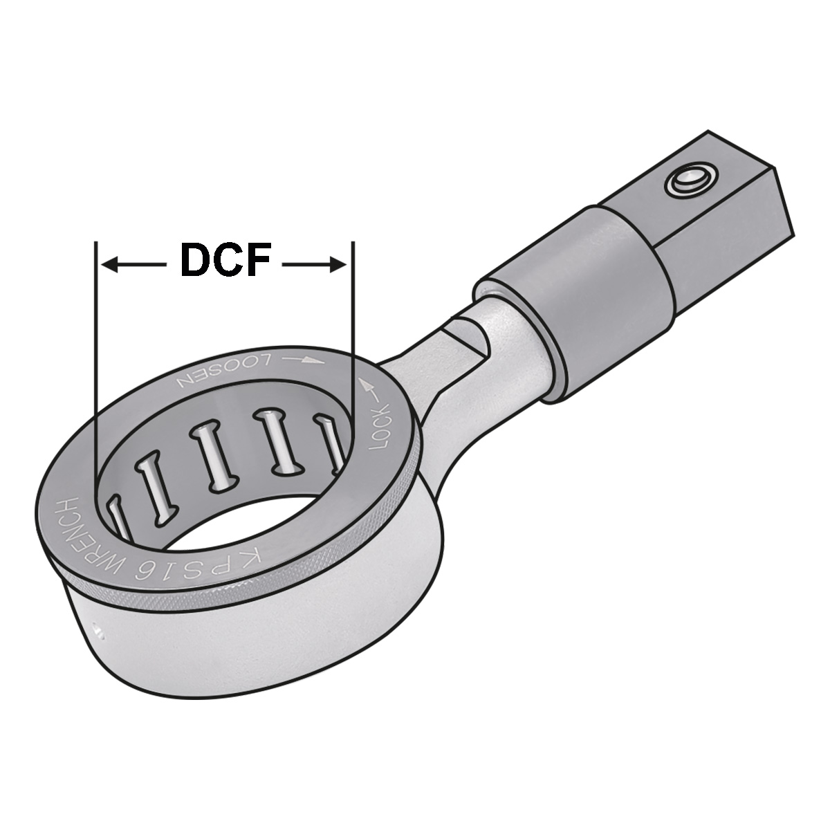 Drehmoment-Rollenschlüsselaufsatz für Präzisions-Spannzangenfutter System ER