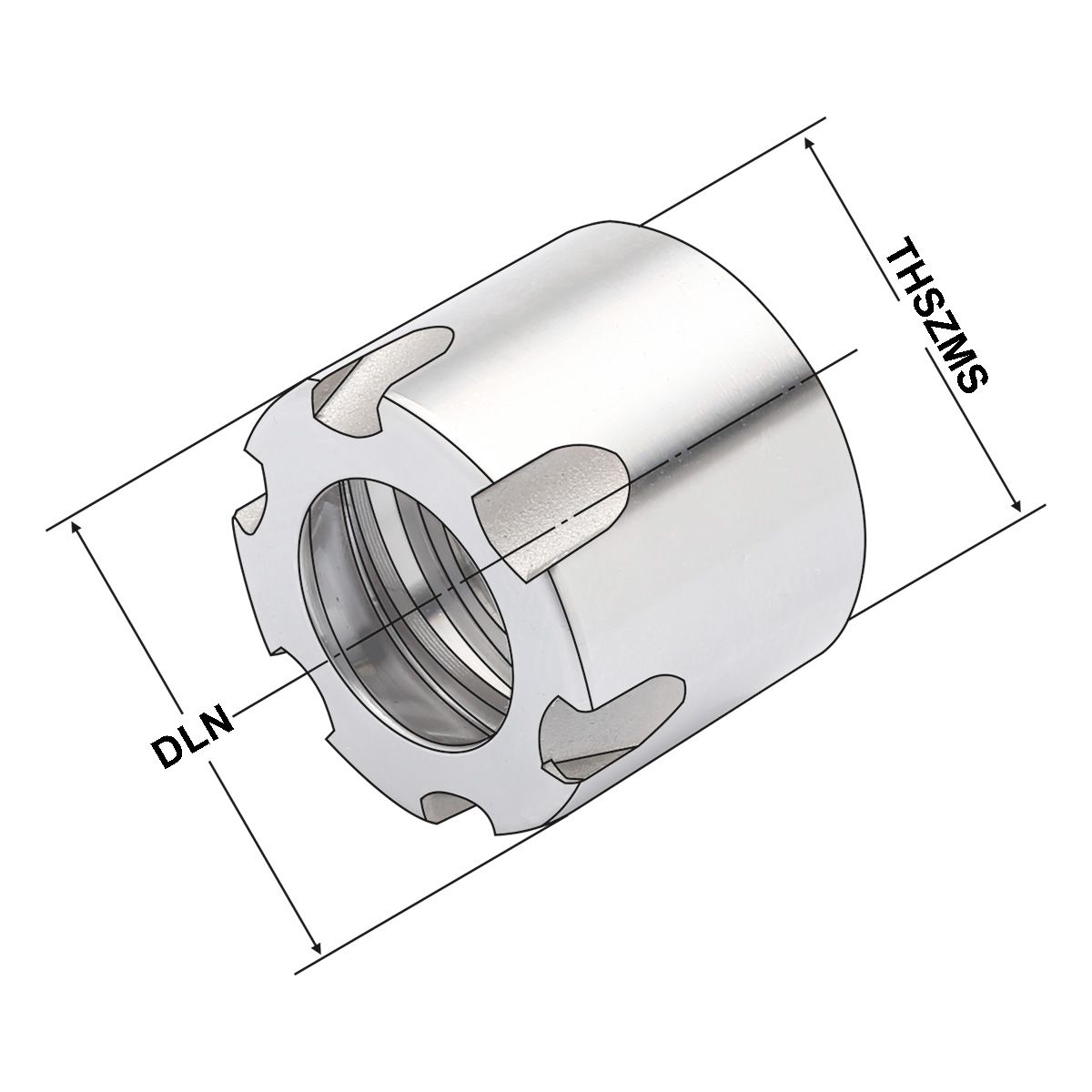 Spannmuttern ER16 | 1-10 | Mini DIN 6499 (ISO 15488)