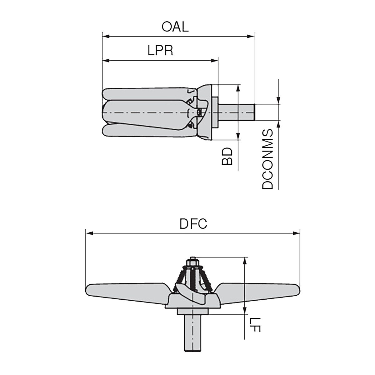 Reinigungspropeller | Späne Booster Ø 16mm - 330mm