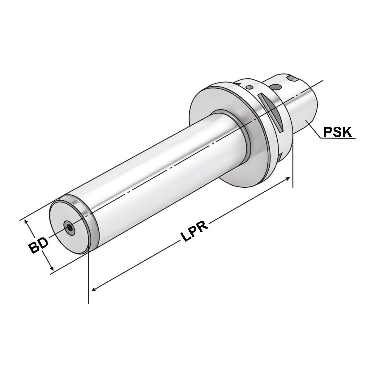 Kontrolldorn PSK 50-32-180 ISO 26623