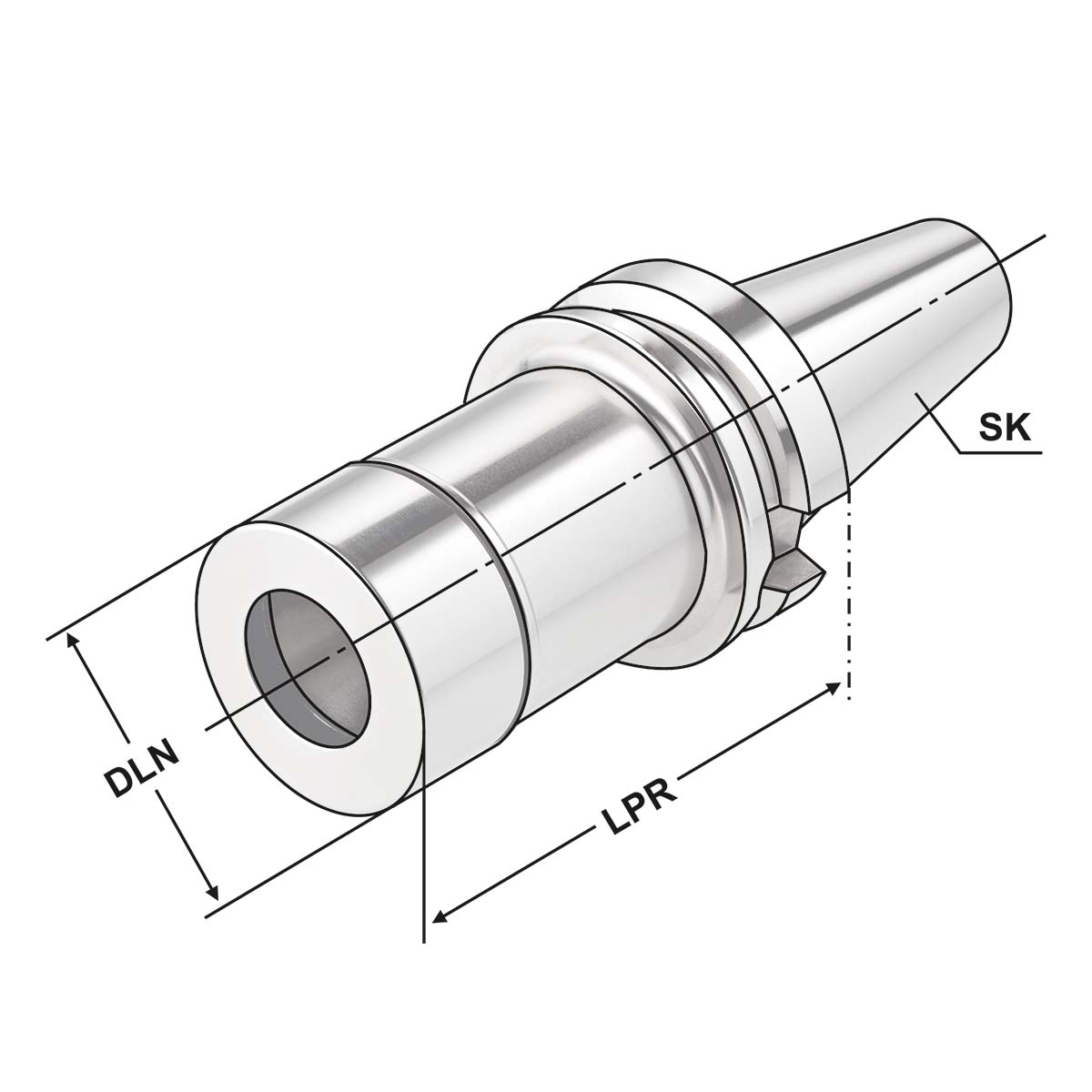 Präzisions-Spannzangenfutter ER BT 30-2/20-70 ER32 JIS B 6339 (MAS-BT) AD