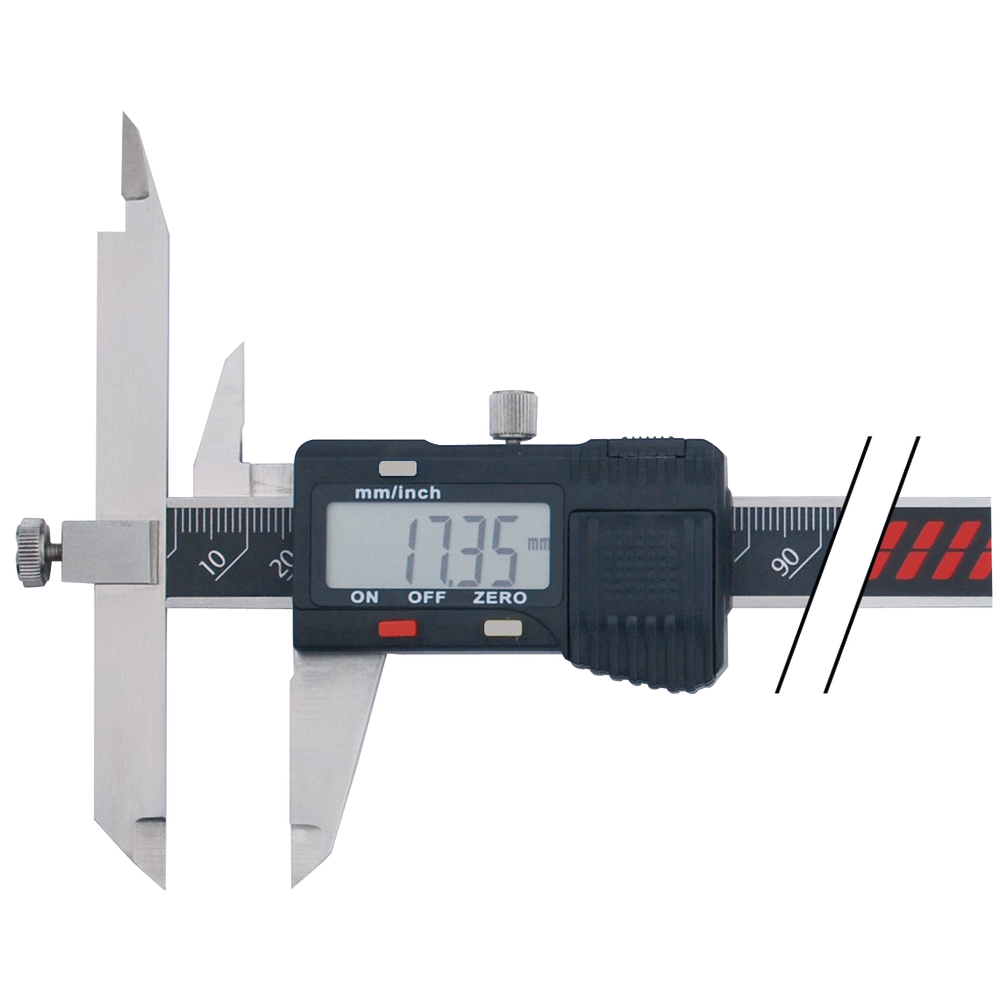 Messschieber 150mm digital mit verschiebbarem Messschenkel