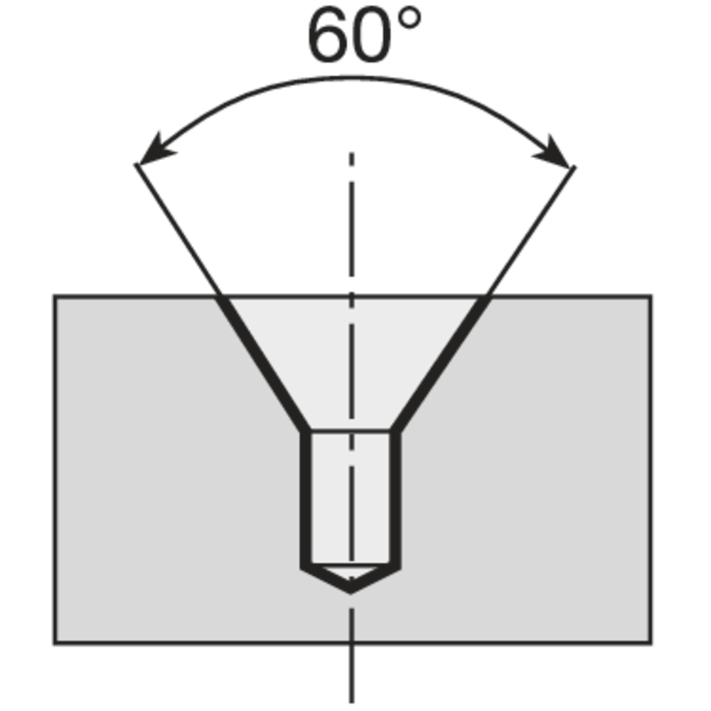 Zentrierbohrer VHM DIN333-A 1mm