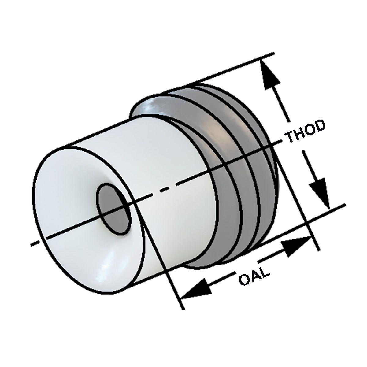 Einstellschraube für Spannfutter KPS16 System KPS