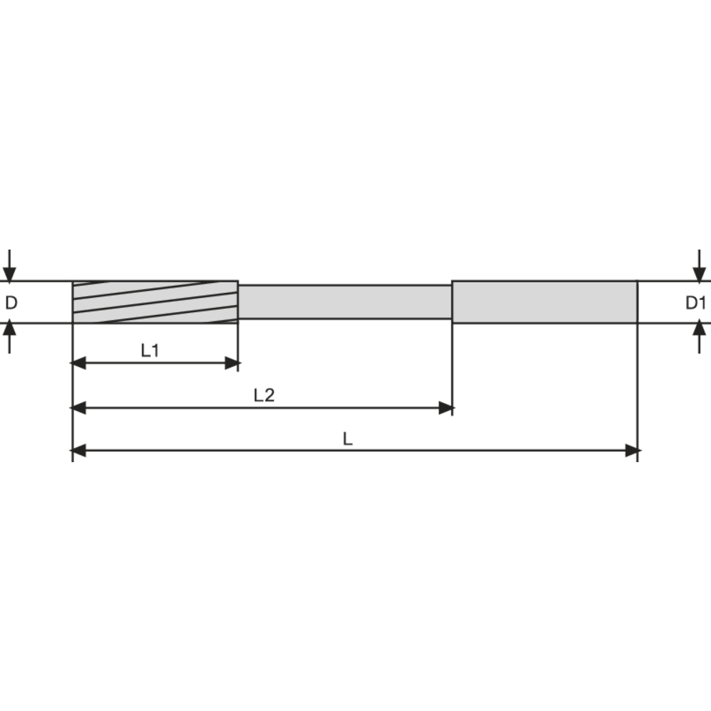 Hochleistungs-Reibahle VHM HPC mit IK 4mm H7, Grundloch, TiAlN